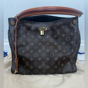 Louis Vuitton Gaia black Monogram Bag